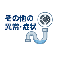 排水口・排水管その他の異常・気になる症状